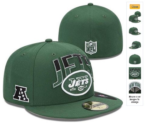 2013 New York Jets NFL Draft 59FIFTY Fitted Hat 60D02